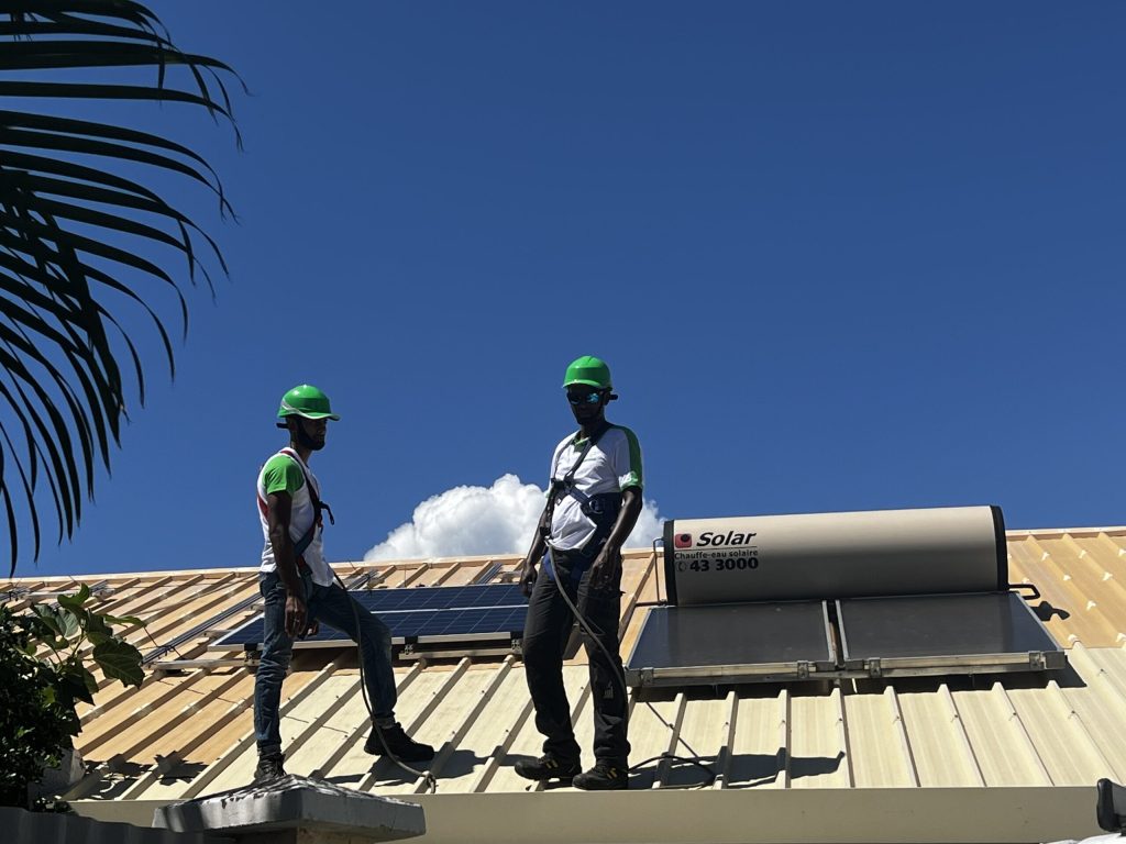 Conseillers Alpha Energy en intervention à La Réunion
