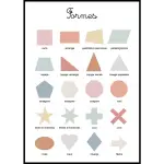 Affiche déco éducative pour enfant