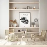 Affiche décorative de l'île de La Réunion