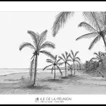 Toile décorative murale vue produit