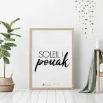 Toile déco d'une expression créole