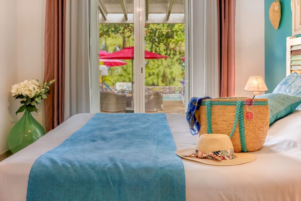 Chambre Badamier la terrasse