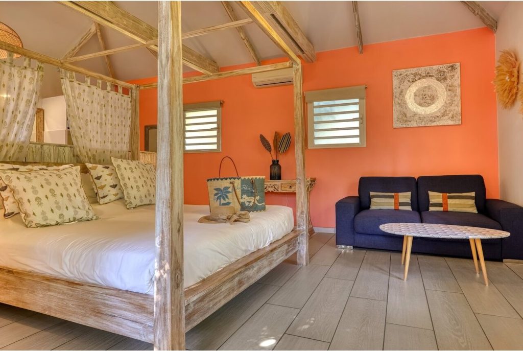 Chambre Baie Rose le bungalow