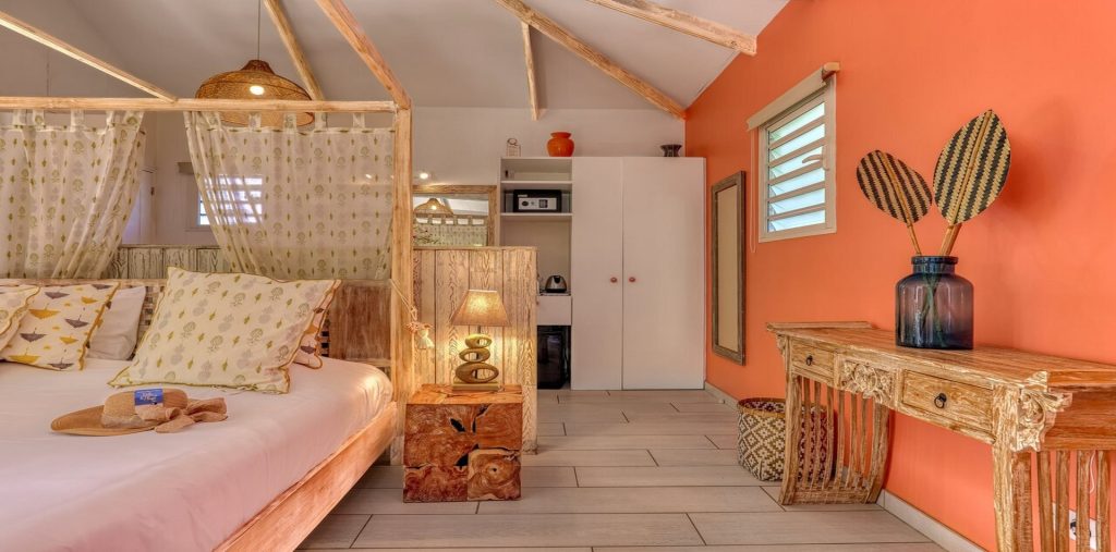 La chambre Baie Rose bungalow independant