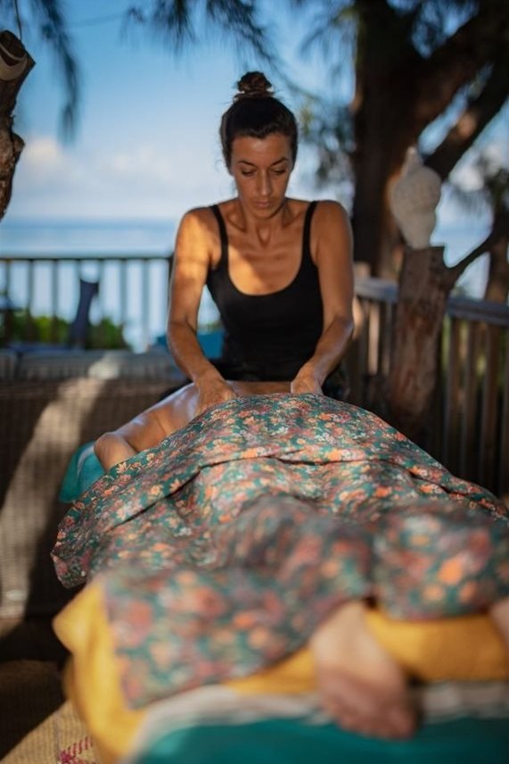 Massage bien etre dans les arbres