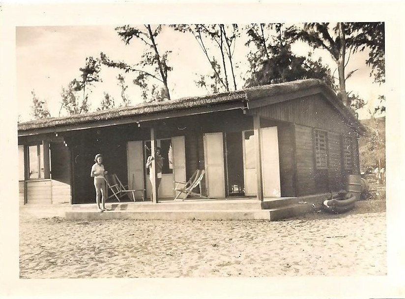 La villa de la plage en 1965