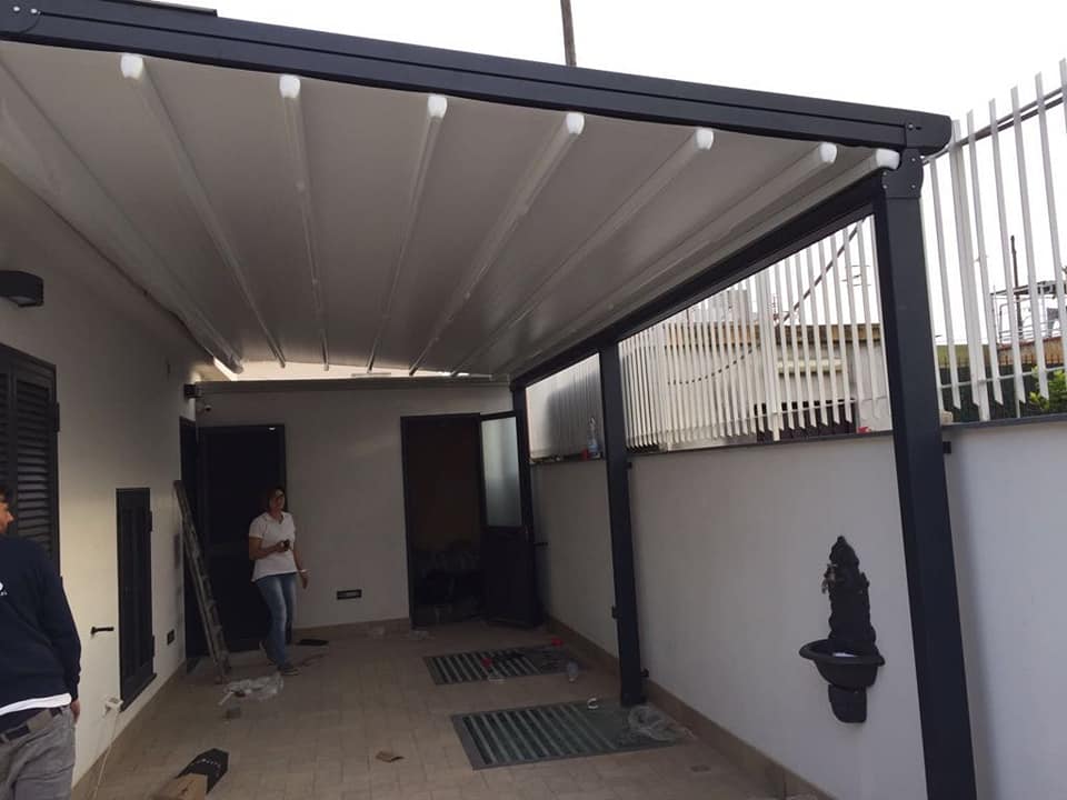 Pergola Particulier à La Réunion, réalisation Run Ombrage