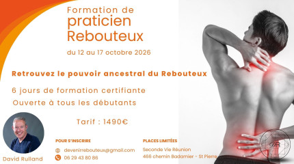 FORMATION PRATICIEN REBOUTEUX