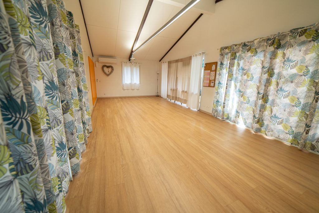 La salle Jasmin, lumineuse et modulable