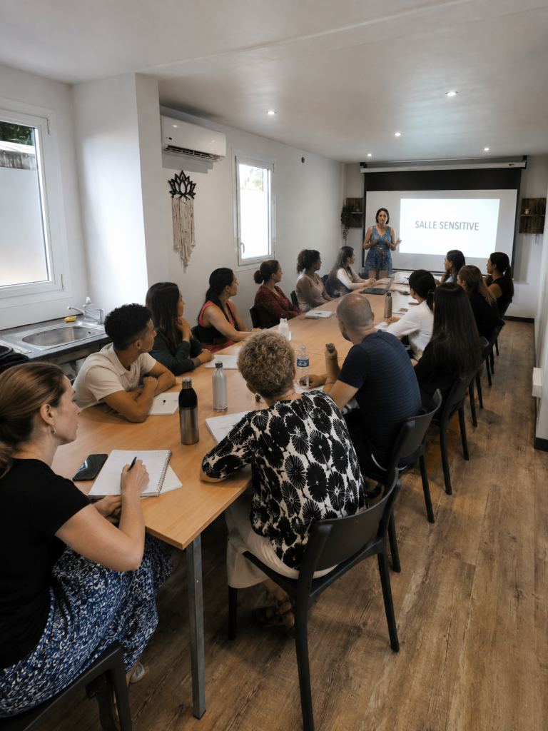 Salle Sensitive en configuration formation