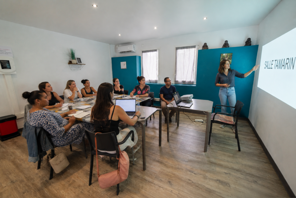 Salle Tamarin en configuration formation