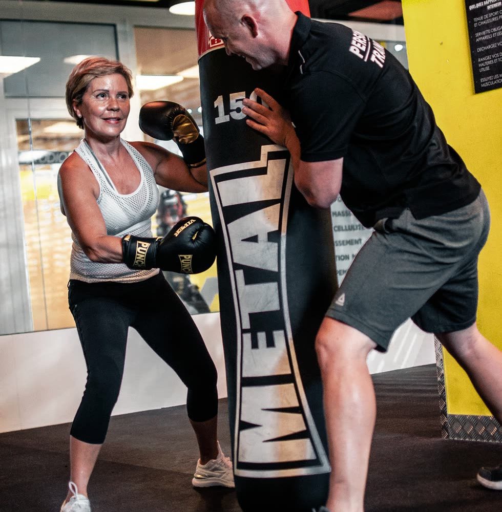 Cours de boxe au Studio Forme Réunion