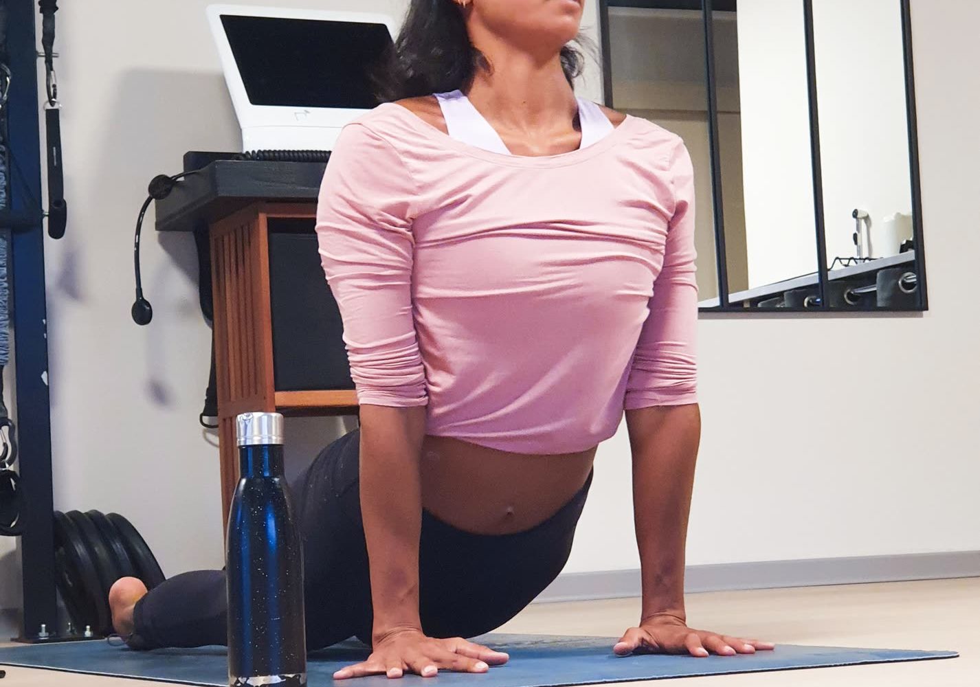 Séance de yoga au Studio Forme Réunion