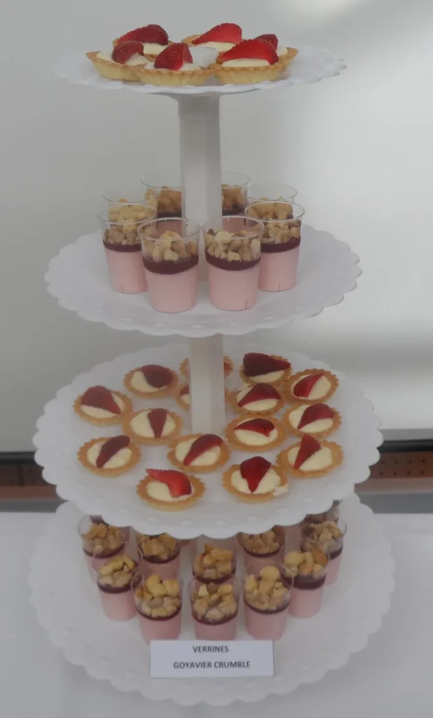 Mini tartelettes aux fruits frais préparées maison par VH Tous Services Traiteur